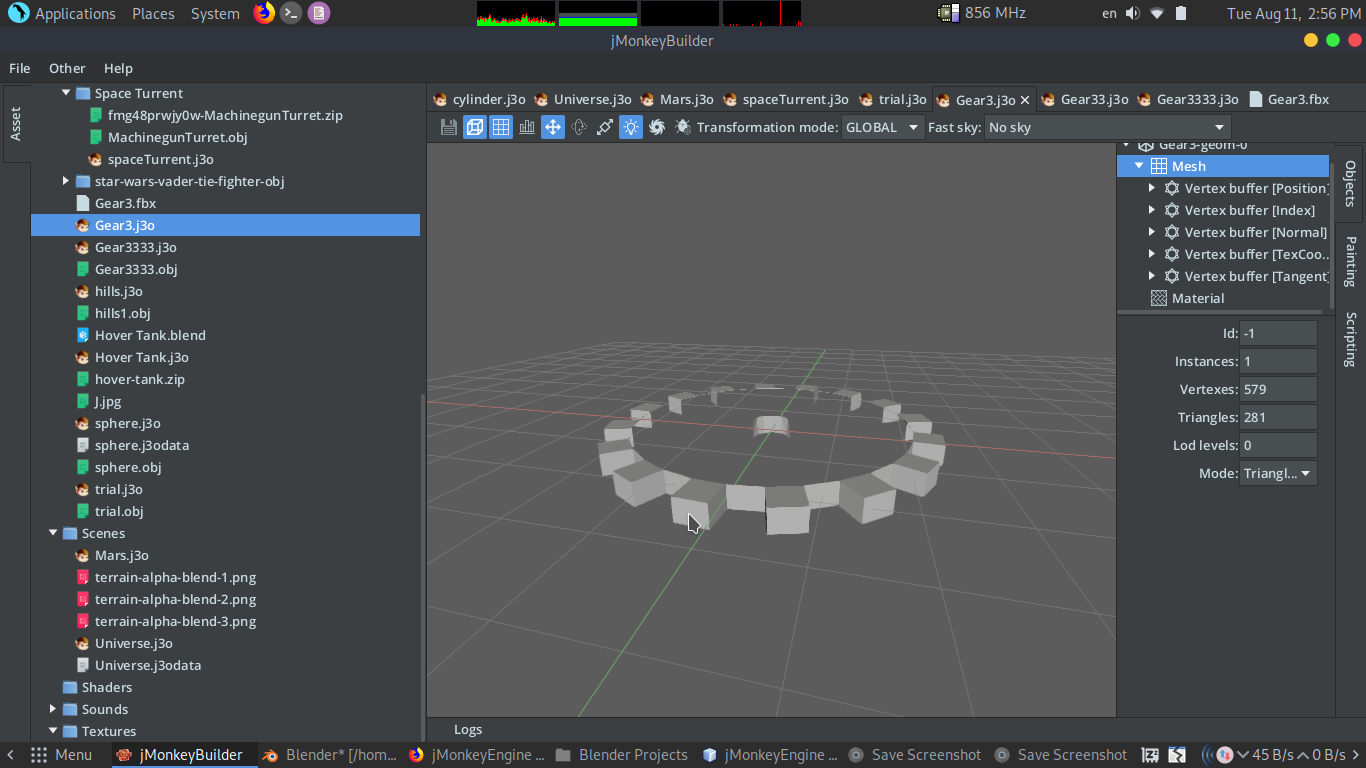 importing obj blender to sculptris