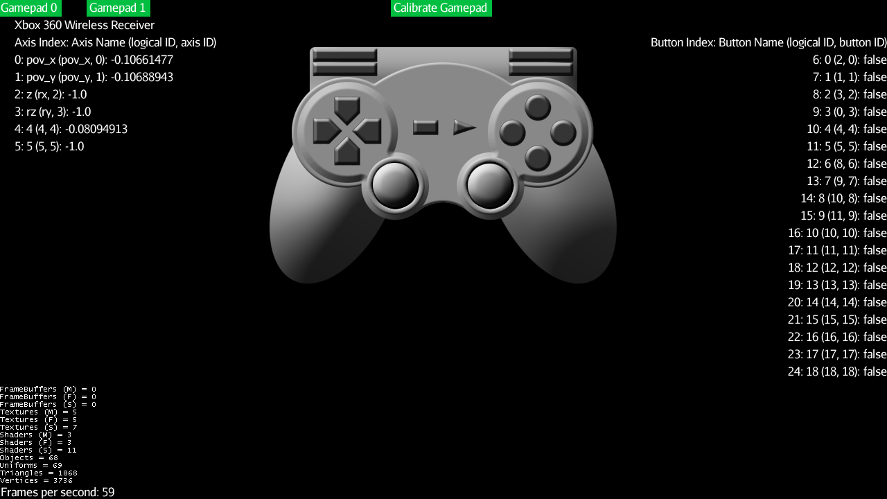 Controller configuration. Gamepad input. Gamepads input. Gamepad input names.